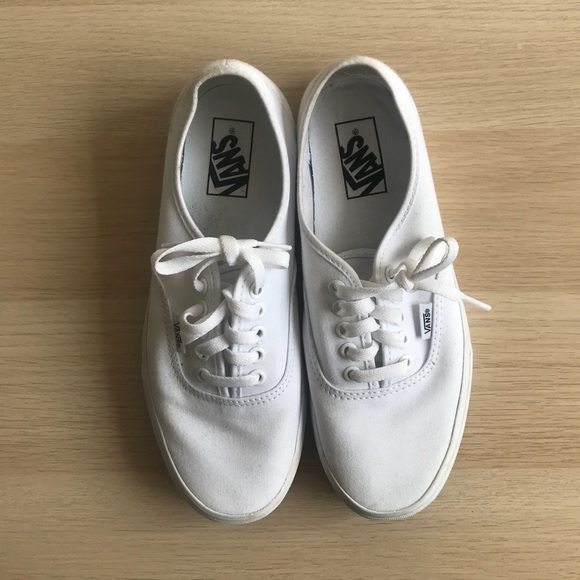 white vans womens size 9